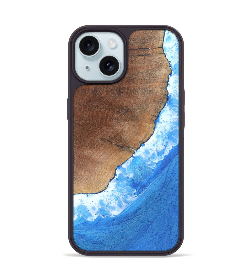 iPhone 15 Wood Phone Case - Garland (Coastal, 819851)