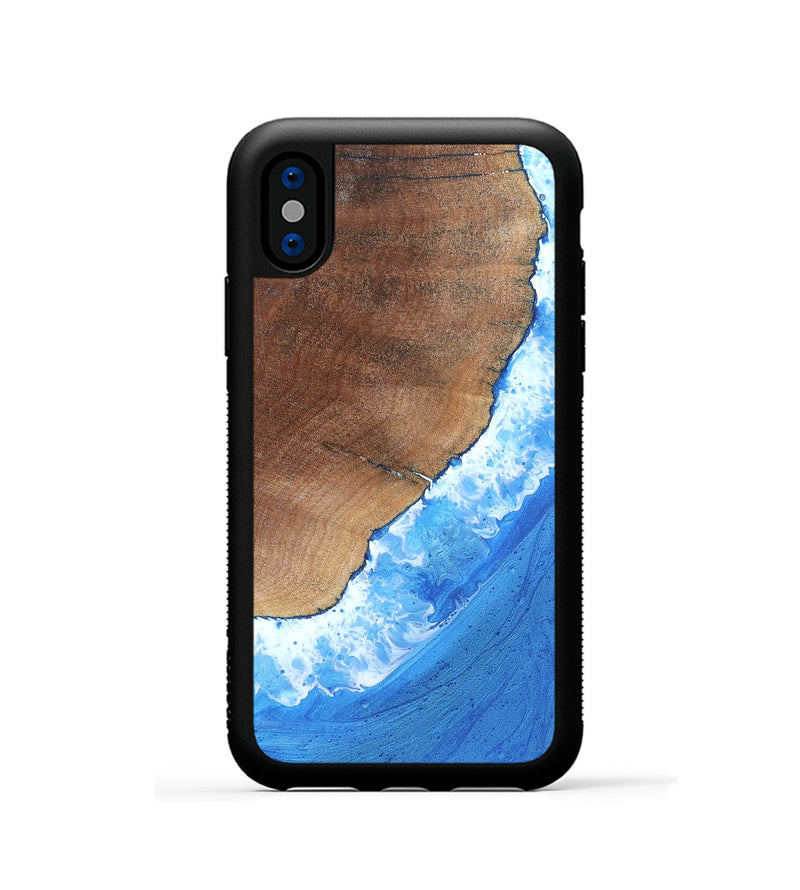 iPhone Xs Wood Phone Case - Garland (Coastal, 819851)