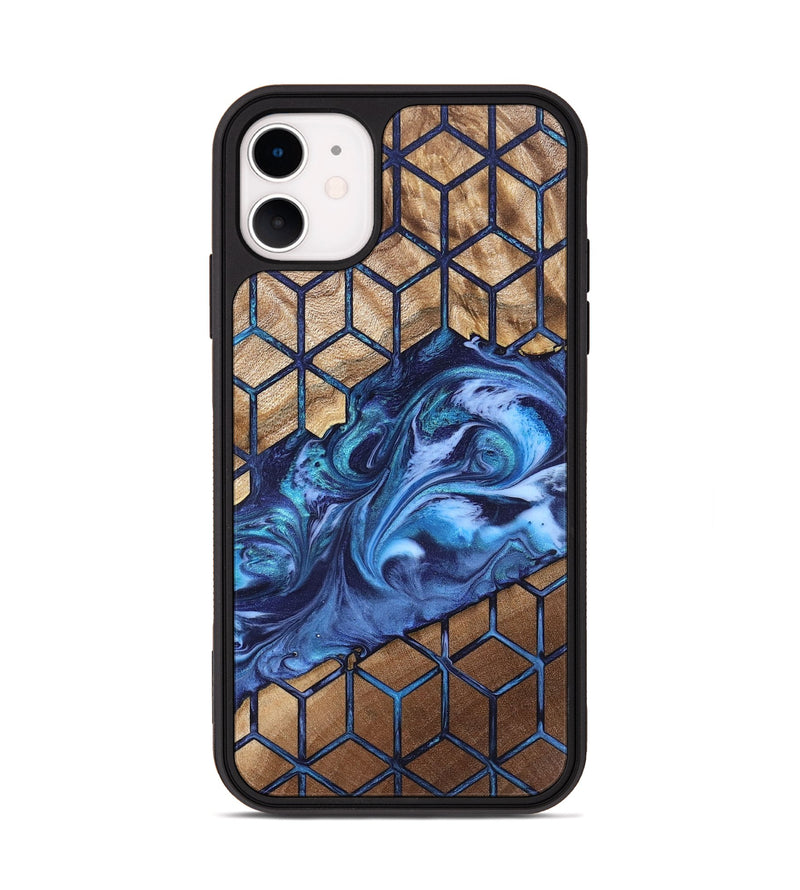 iPhone 11 Wood Phone Case - Zendaya (Pattern, 819855)