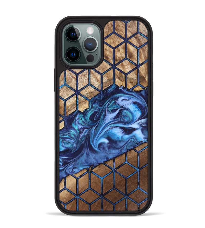 iPhone 12 Pro Max Wood Phone Case - Zendaya (Pattern, 819855)