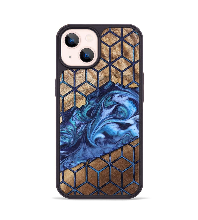 iPhone 14 Wood Phone Case - Zendaya (Pattern, 819855)