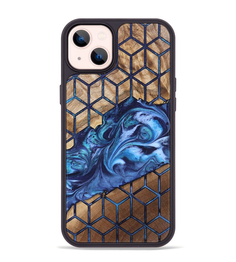 iPhone 14 Plus Wood Phone Case - Zendaya (Pattern, 819855)