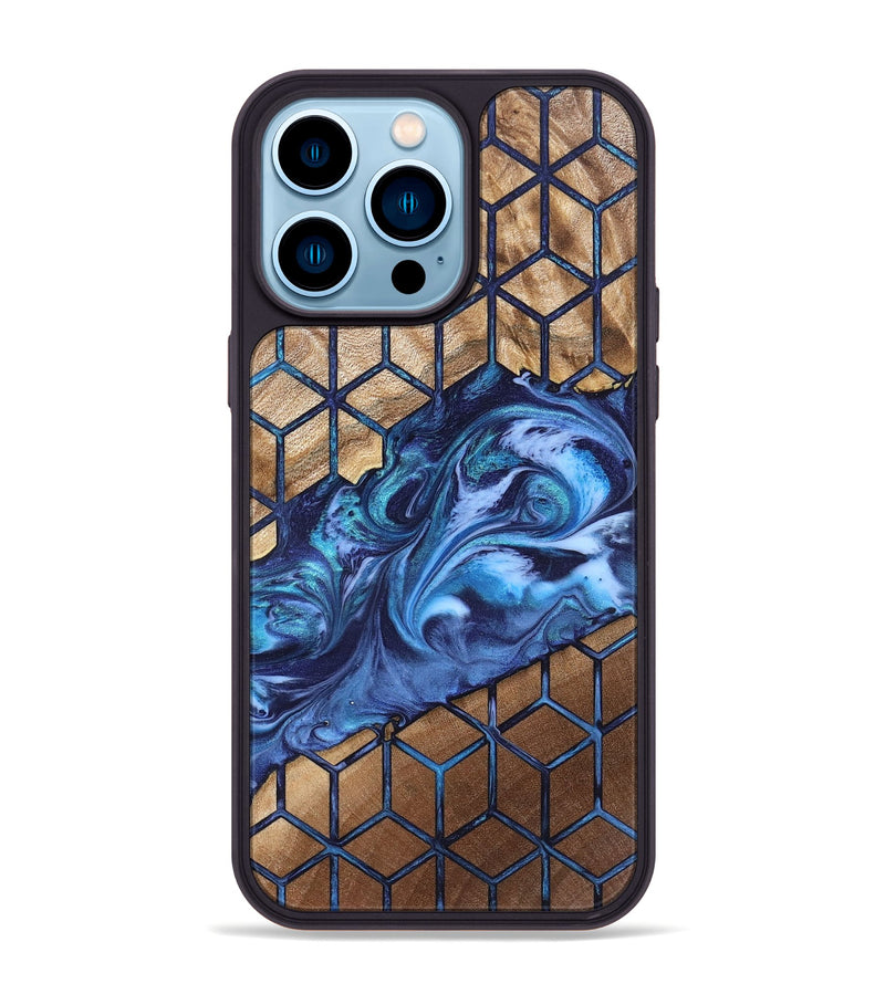 iPhone 14 Pro Max Wood Phone Case - Zendaya (Pattern, 819855)