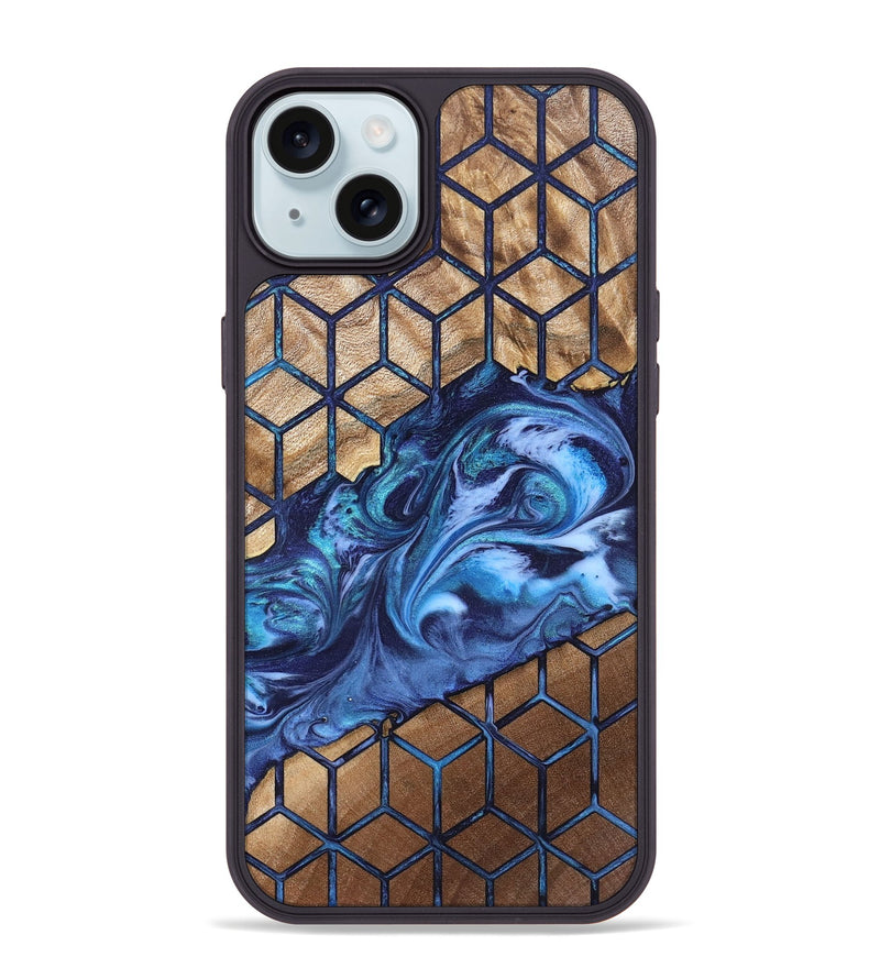 iPhone 15 Plus Wood Phone Case - Zendaya (Pattern, 819855)