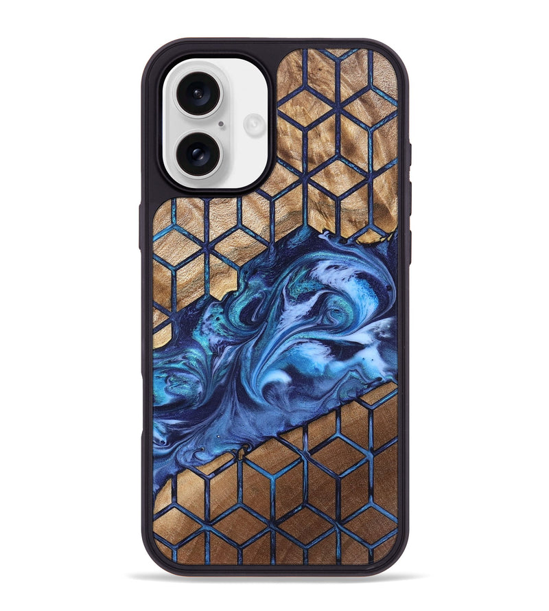 iPhone 16 Plus Wood Phone Case - Zendaya (Pattern, 819855)