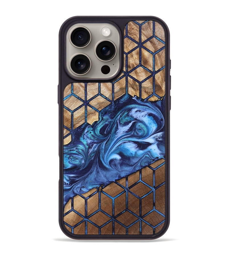 iPhone 16 Pro Max Wood Phone Case - Zendaya (Pattern, 819855)