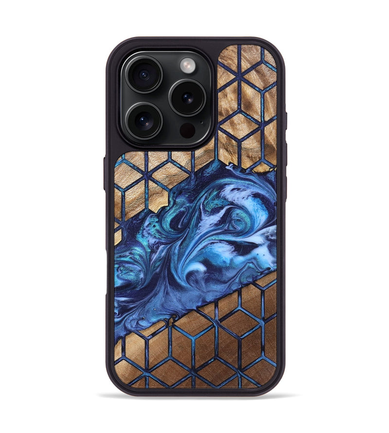iPhone 16 Pro Wood Phone Case - Zendaya (Pattern, 819855)