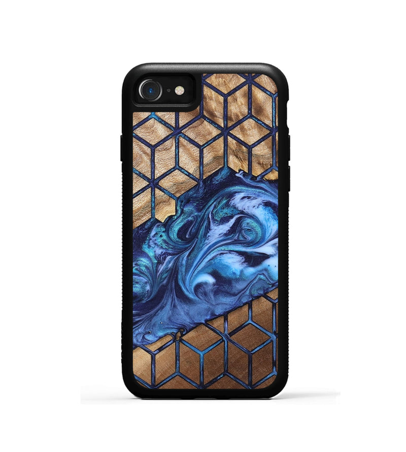 iPhone SE Wood Phone Case - Zendaya (Pattern, 819855)