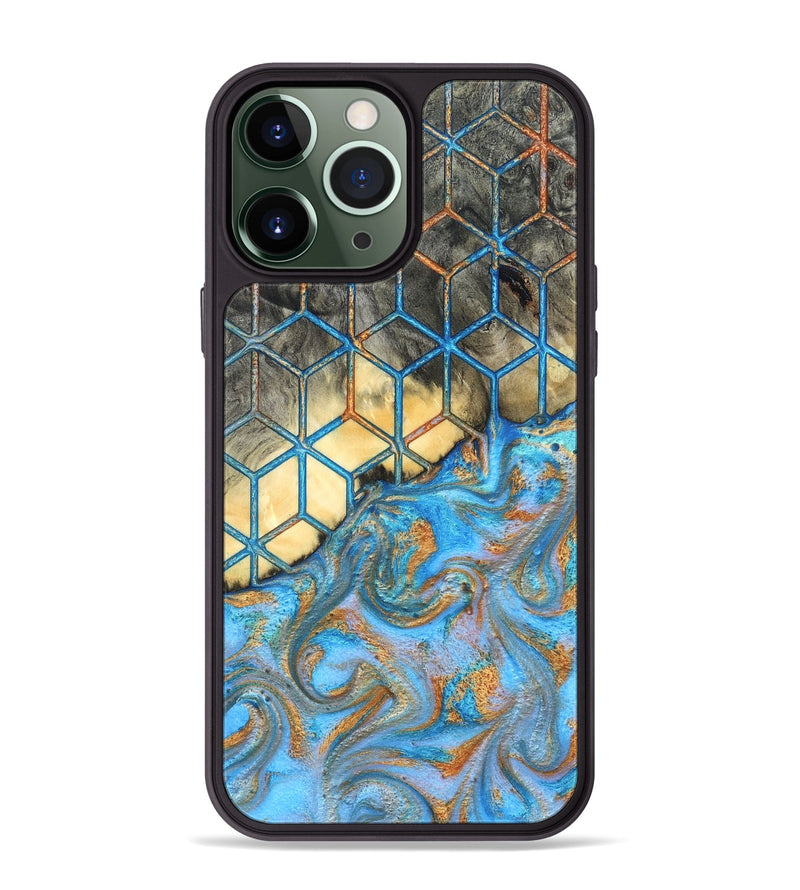 iPhone 13 Pro Max Wood Phone Case - Keely (Pattern, 819856)