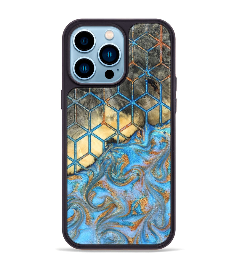 iPhone 14 Pro Max Wood Phone Case - Keely (Pattern, 819856)