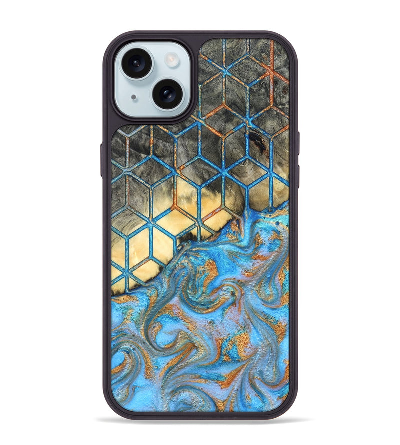 iPhone 15 Plus Wood Phone Case - Keely (Pattern, 819856)