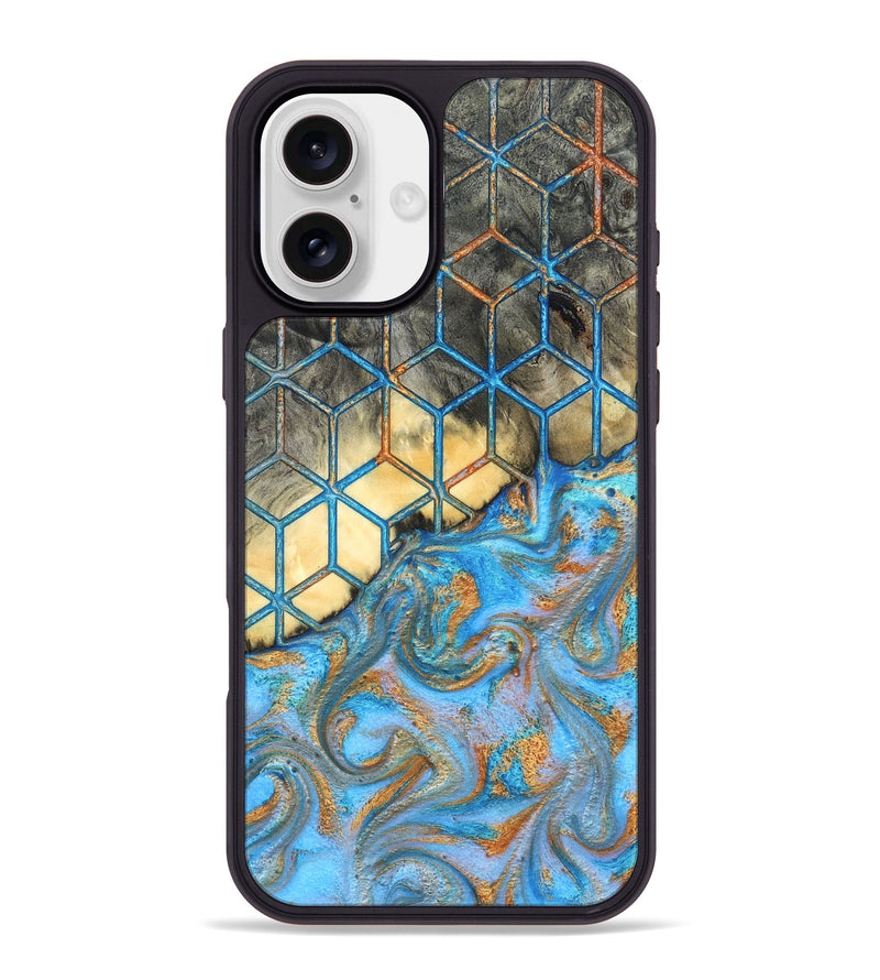 iPhone 16 Plus Wood Phone Case - Keely (Pattern, 819856)