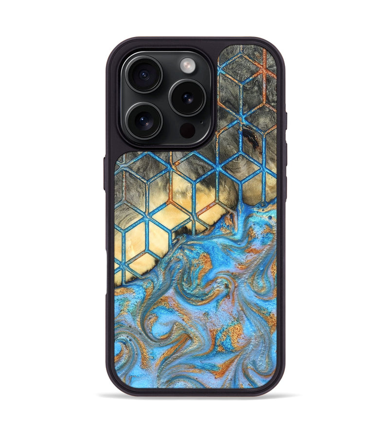 iPhone 16 Pro Wood Phone Case - Keely (Pattern, 819856)