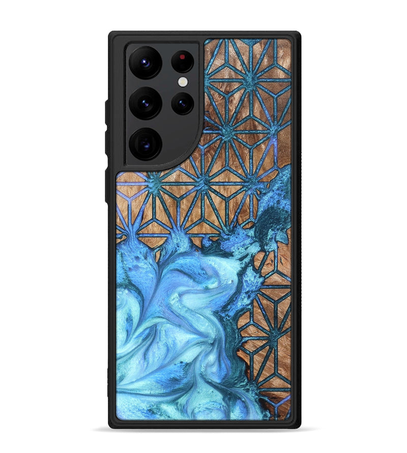 Galaxy S22 Ultra Wood Phone Case - Latrice (Pattern, 819857)