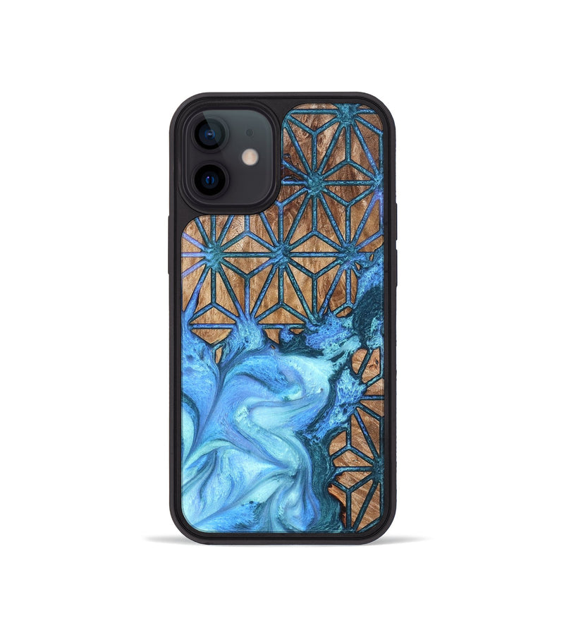 iPhone 12 mini Wood Phone Case - Latrice (Pattern, 819857)