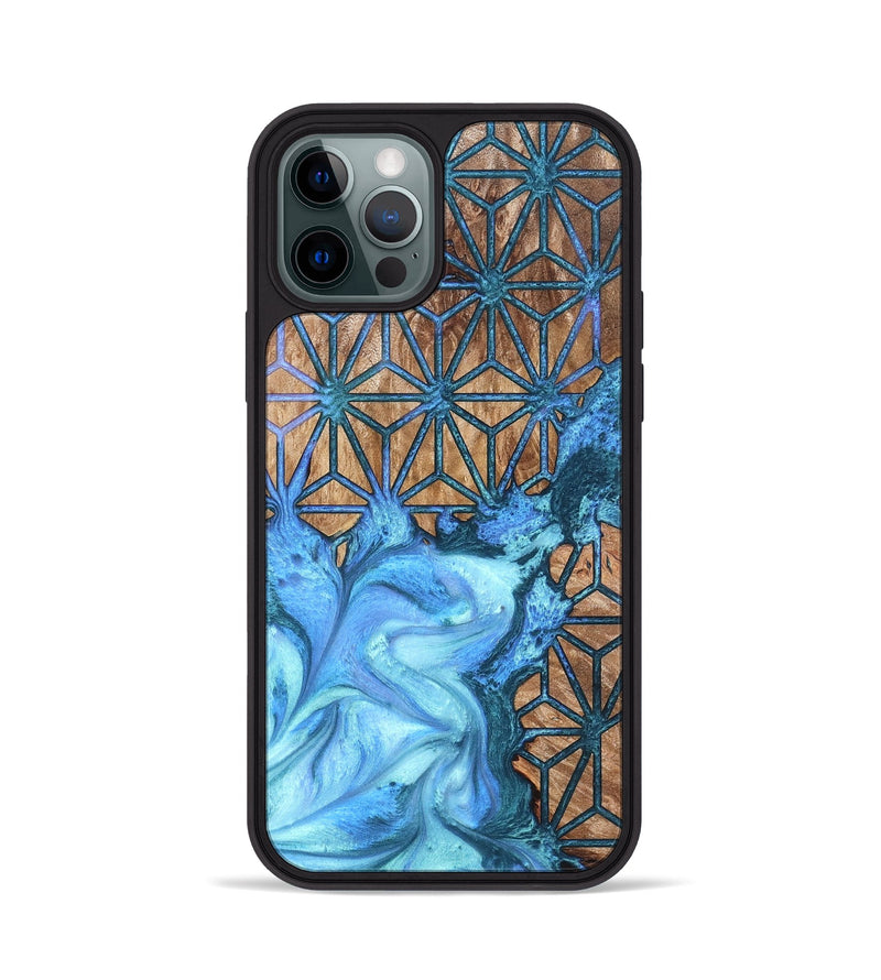 iPhone 12 Pro Wood Phone Case - Latrice (Pattern, 819857)