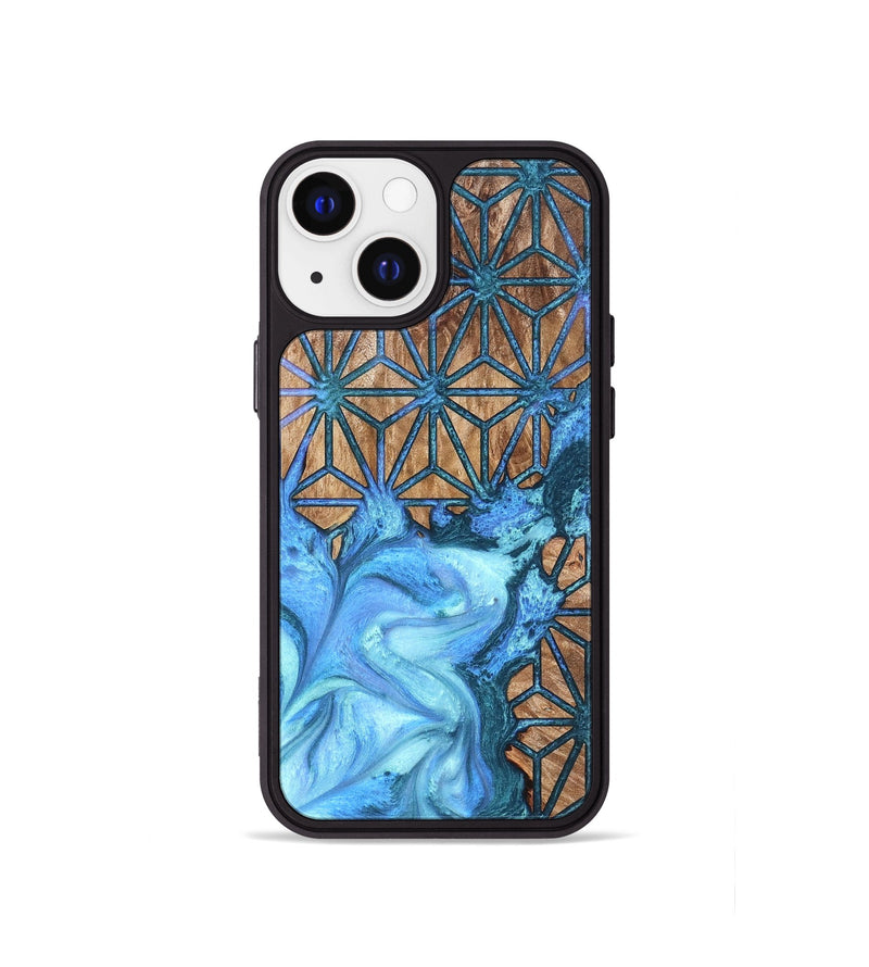 iPhone 13 mini Wood Phone Case - Latrice (Pattern, 819857)