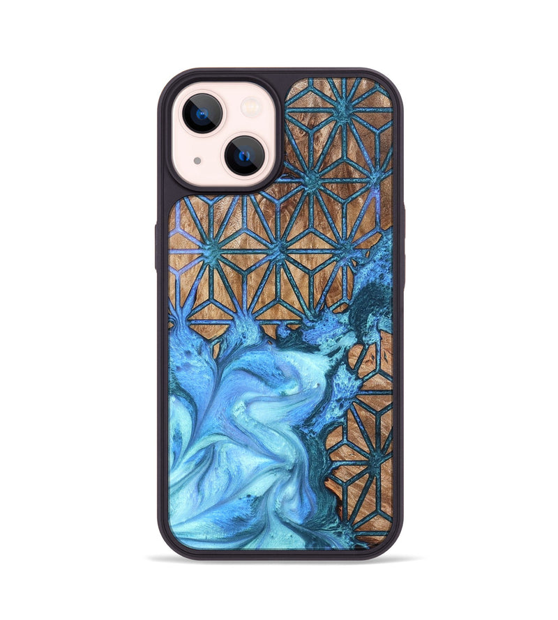 iPhone 14 Wood Phone Case - Latrice (Pattern, 819857)