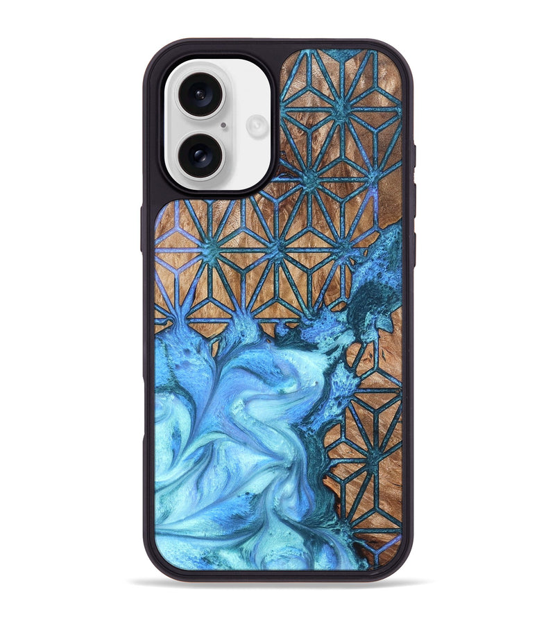 iPhone 16 Plus Wood Phone Case - Latrice (Pattern, 819857)