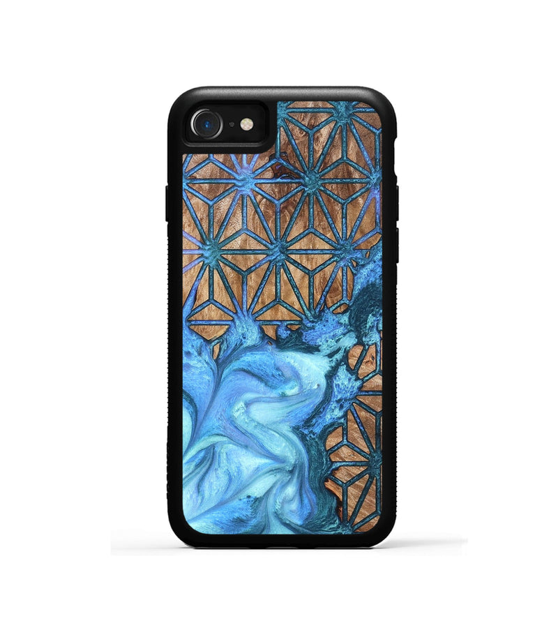 iPhone SE Wood Phone Case - Latrice (Pattern, 819857)