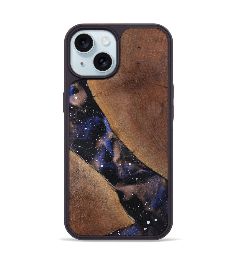 iPhone 15 Wood Phone Case - Shayna (Cosmos, 819863)