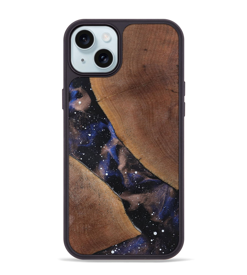 iPhone 15 Plus Wood Phone Case - Shayna (Cosmos, 819863)