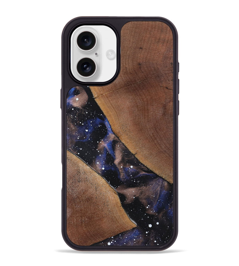 iPhone 16 Plus Wood Phone Case - Shayna (Cosmos, 819863)