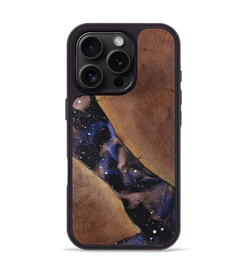 iPhone 16 Pro Wood Phone Case - Shayna (Cosmos, 819863)