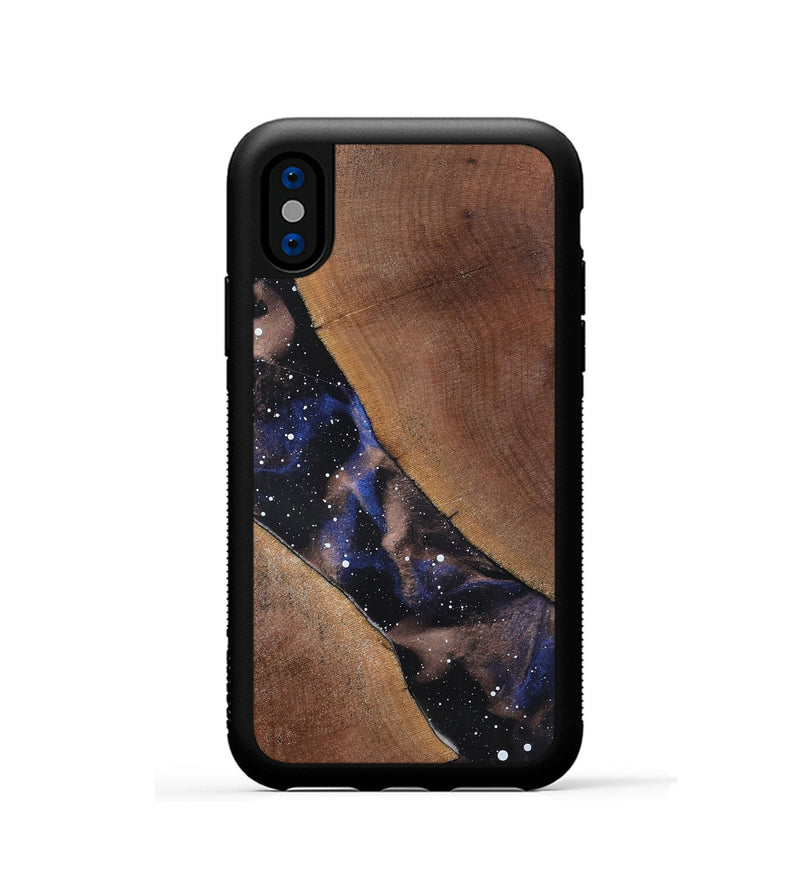 iPhone Xs Wood Phone Case - Shayna (Cosmos, 819863)