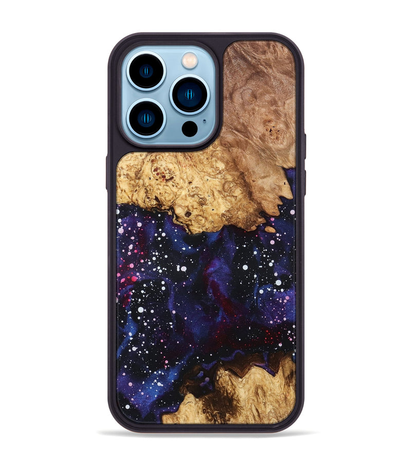 iPhone 14 Pro Max Wood Phone Case - Yuridia (Cosmos, 819866)