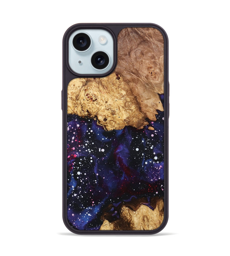 iPhone 15 Wood Phone Case - Yuridia (Cosmos, 819866)