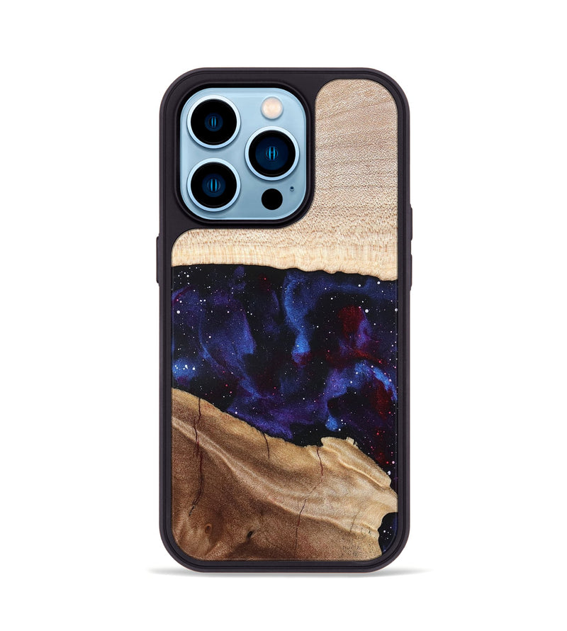 iPhone 14 Pro Wood Phone Case - Ander (Cosmos, 819867)
