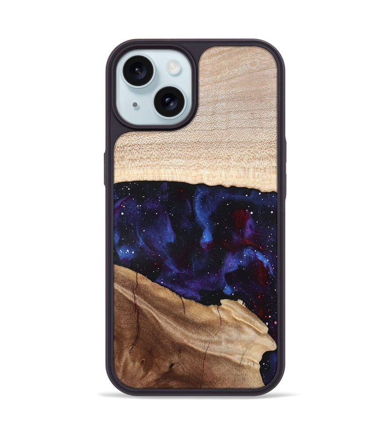 iPhone 15 Wood Phone Case - Ander (Cosmos, 819867)