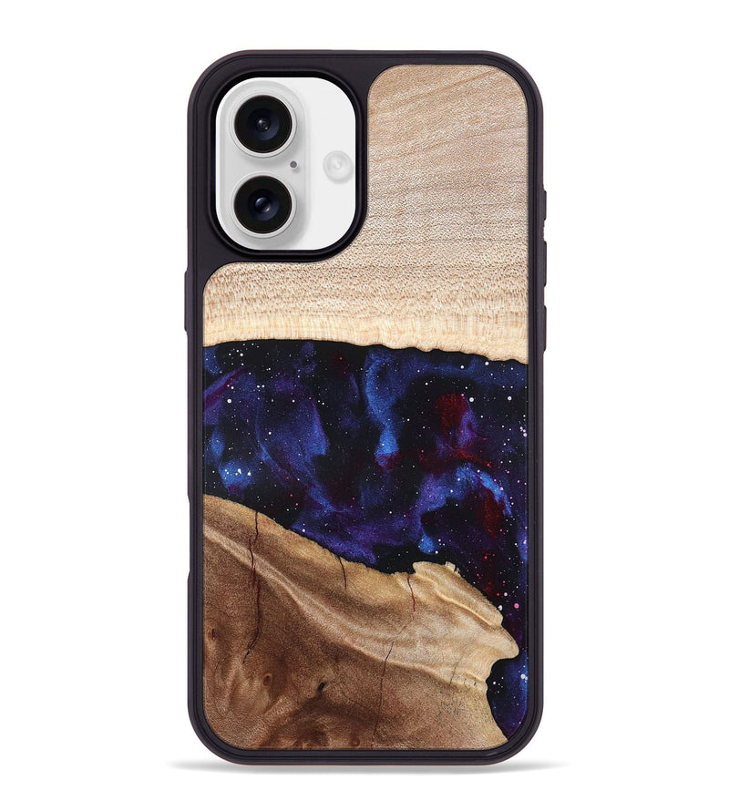 iPhone 16 Plus Wood Phone Case - Ander (Cosmos, 819867)
