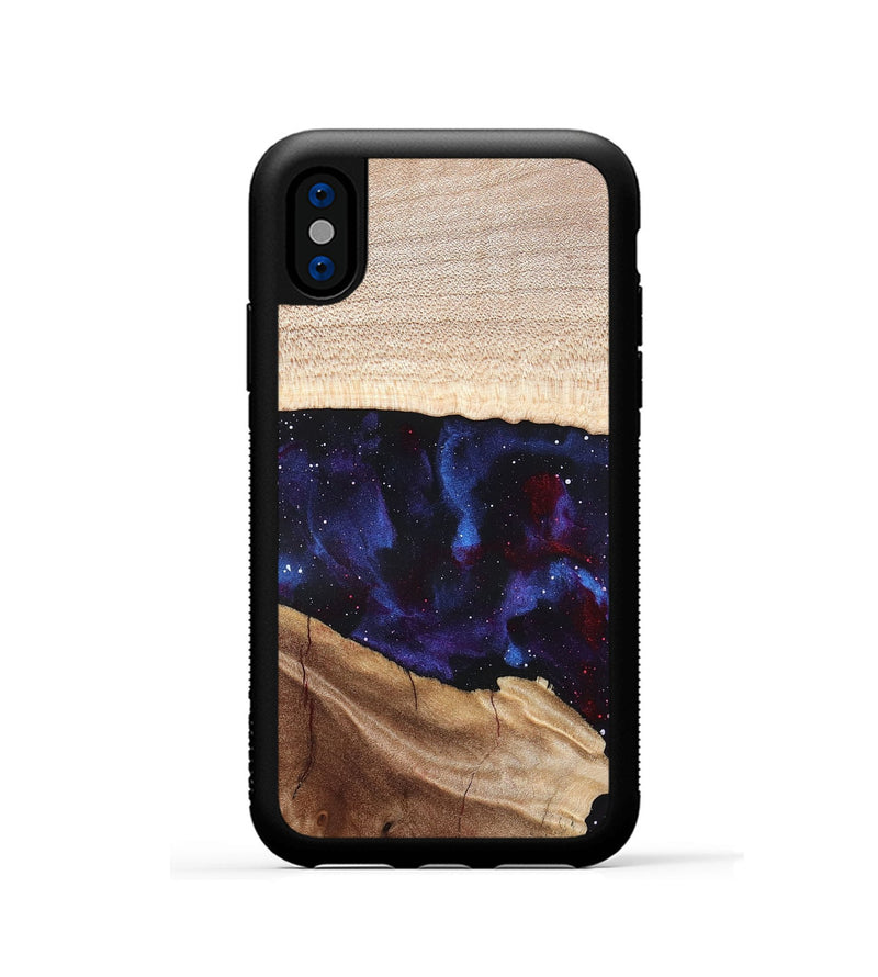 iPhone Xs Wood Phone Case - Ander (Cosmos, 819867)