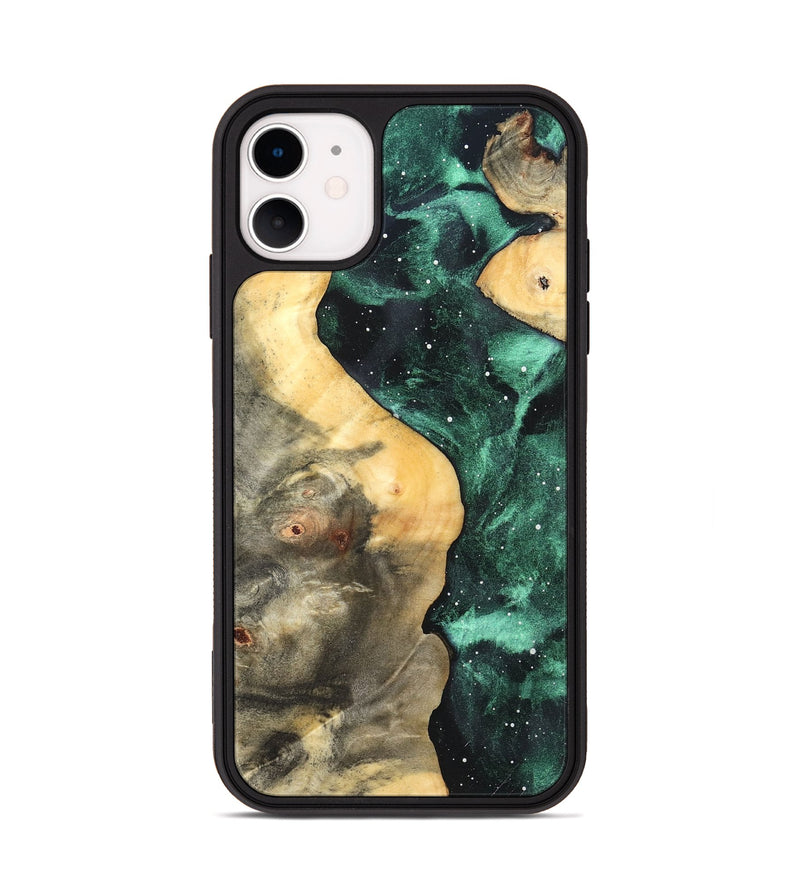 iPhone 11 Wood Phone Case - Abigale (Cosmos, 819878)