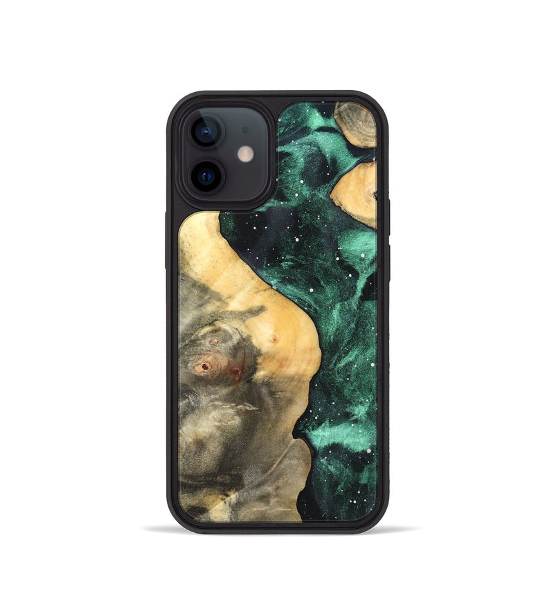 iPhone 12 mini Wood Phone Case - Abigale (Cosmos, 819878)