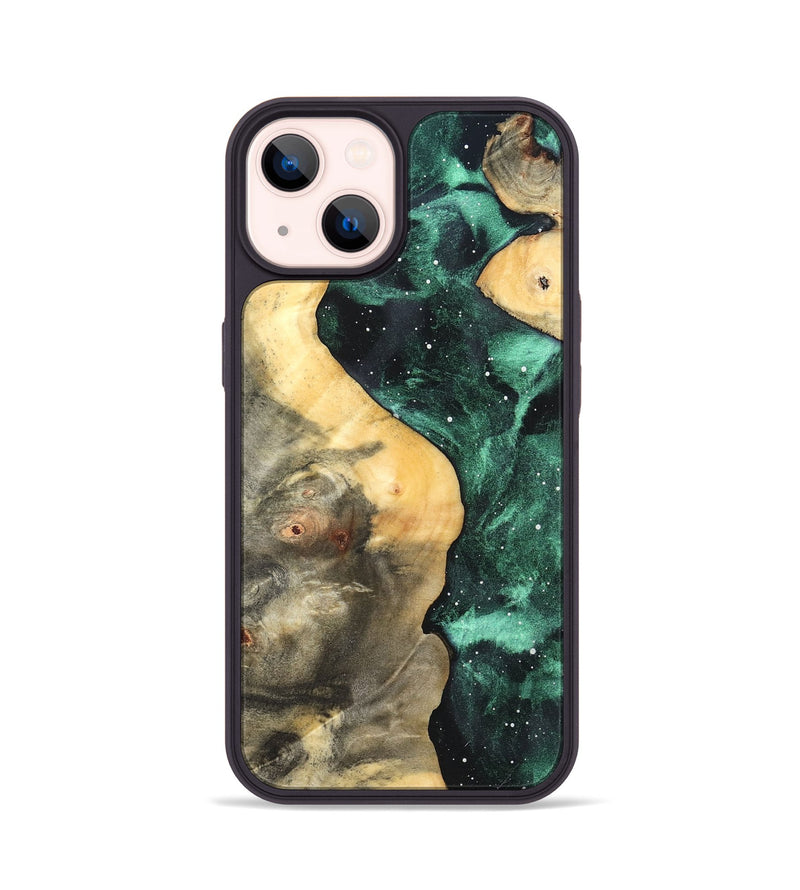 iPhone 14 Wood Phone Case - Abigale (Cosmos, 819878)