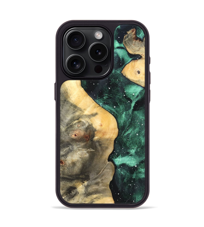 iPhone 15 Pro Wood Phone Case - Abigale (Cosmos, 819878)
