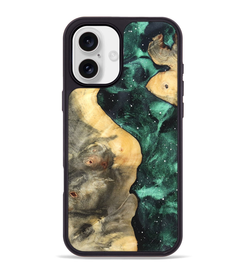 iPhone 16 Plus Wood Phone Case - Abigale (Cosmos, 819878)
