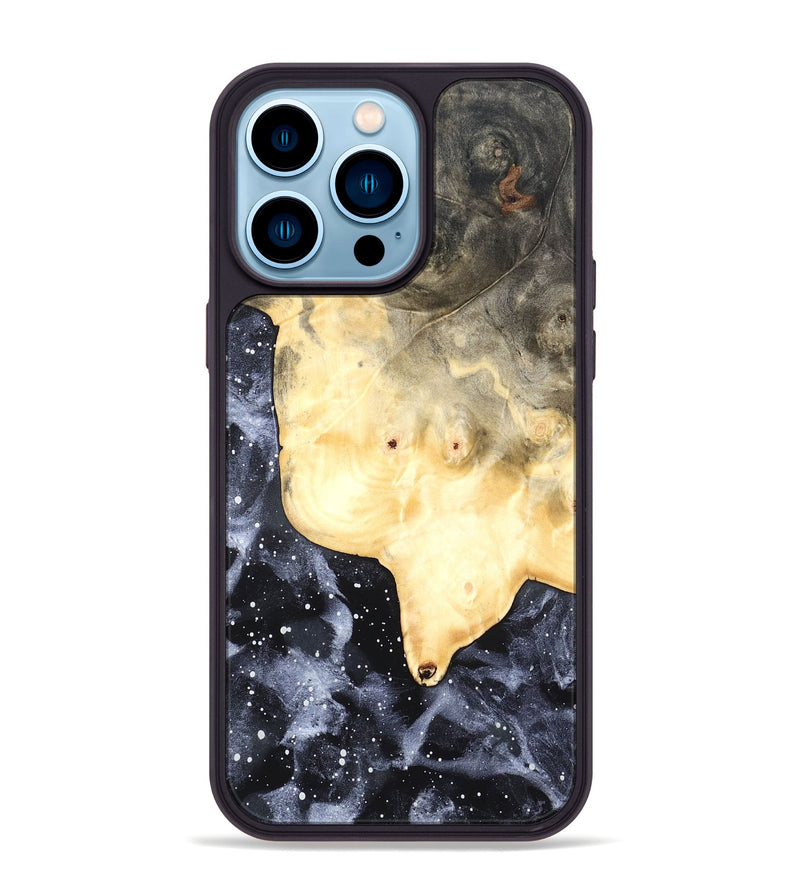 iPhone 14 Pro Max Wood Phone Case - Pink (Cosmos, 819883)