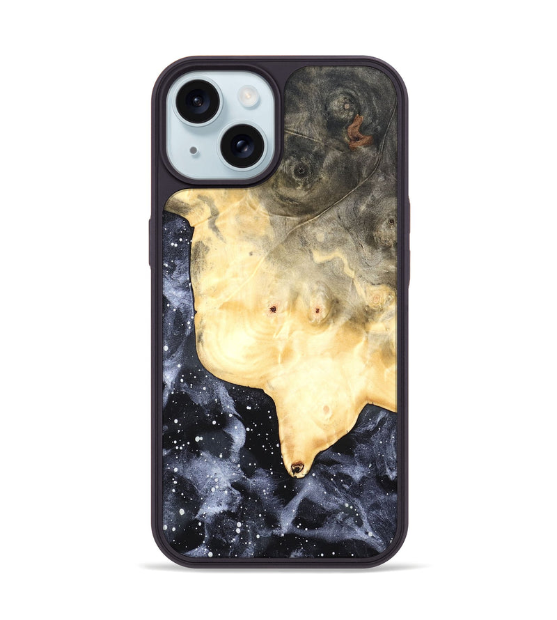 iPhone 15 Wood Phone Case - Pink (Cosmos, 819883)