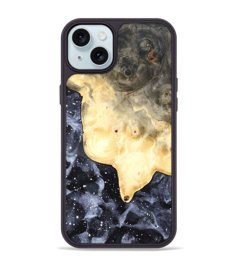 iPhone 15 Plus Wood Phone Case - Pink (Cosmos, 819883)