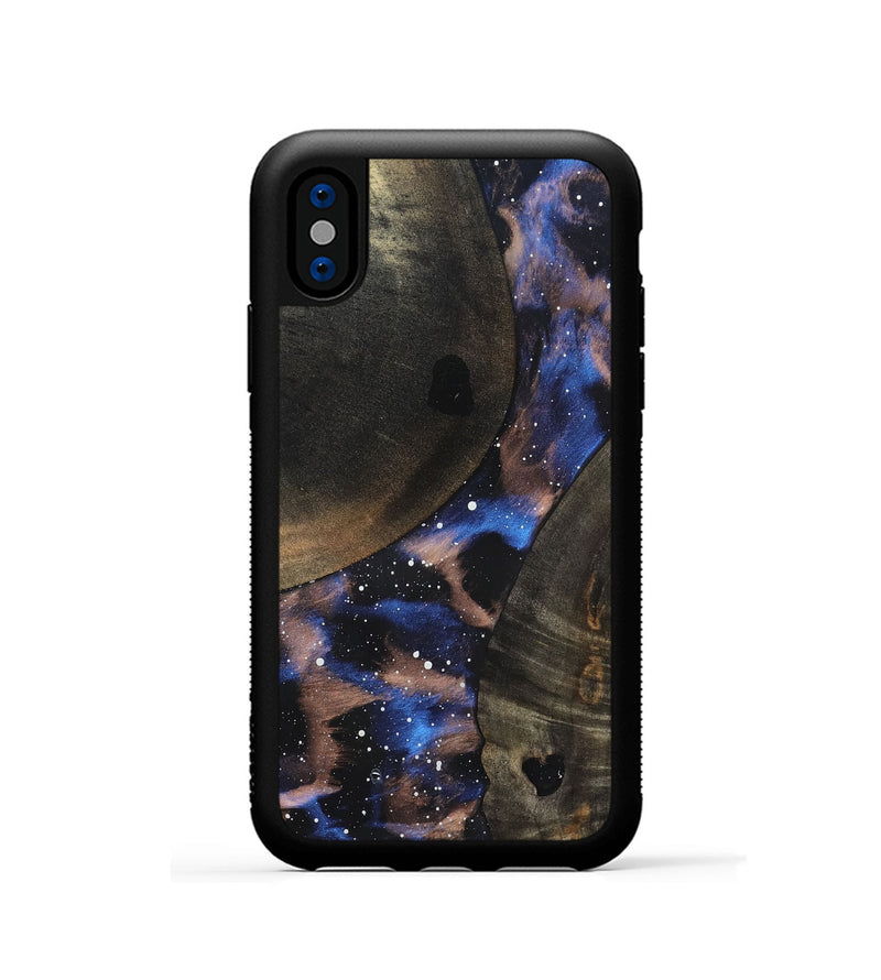 iPhone Xs Wood Phone Case - Alyvia (Cosmos, 819886)