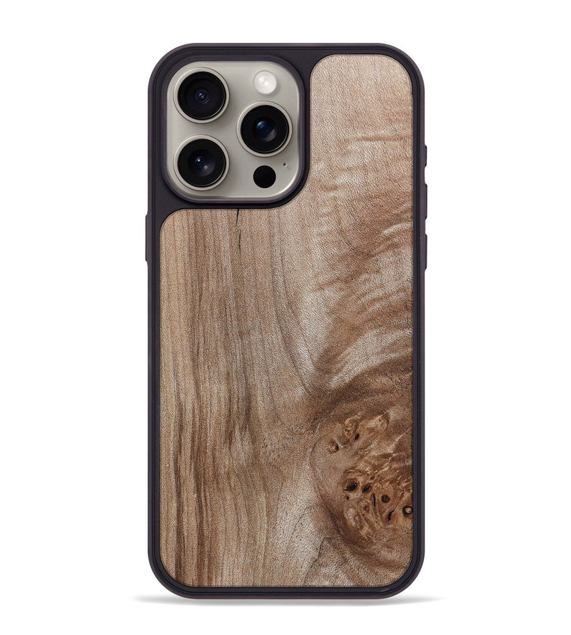 iPhone 15 Pro Max Wood Phone Case - Duke (Wood Burl, 819888)