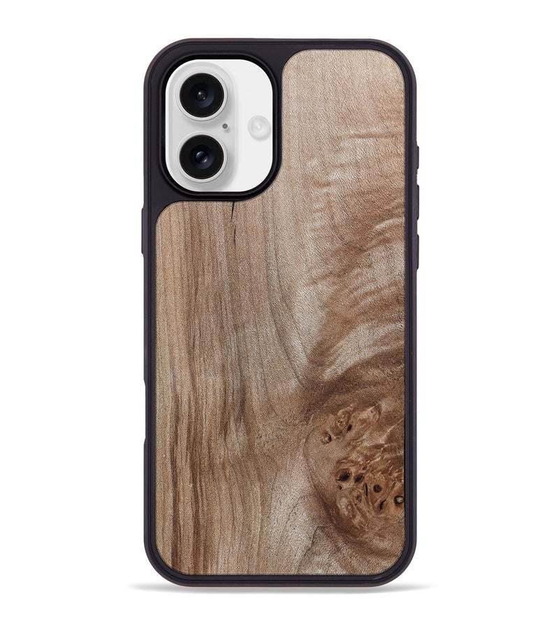 iPhone 16 Plus Wood Phone Case - Duke (Wood Burl, 819888)