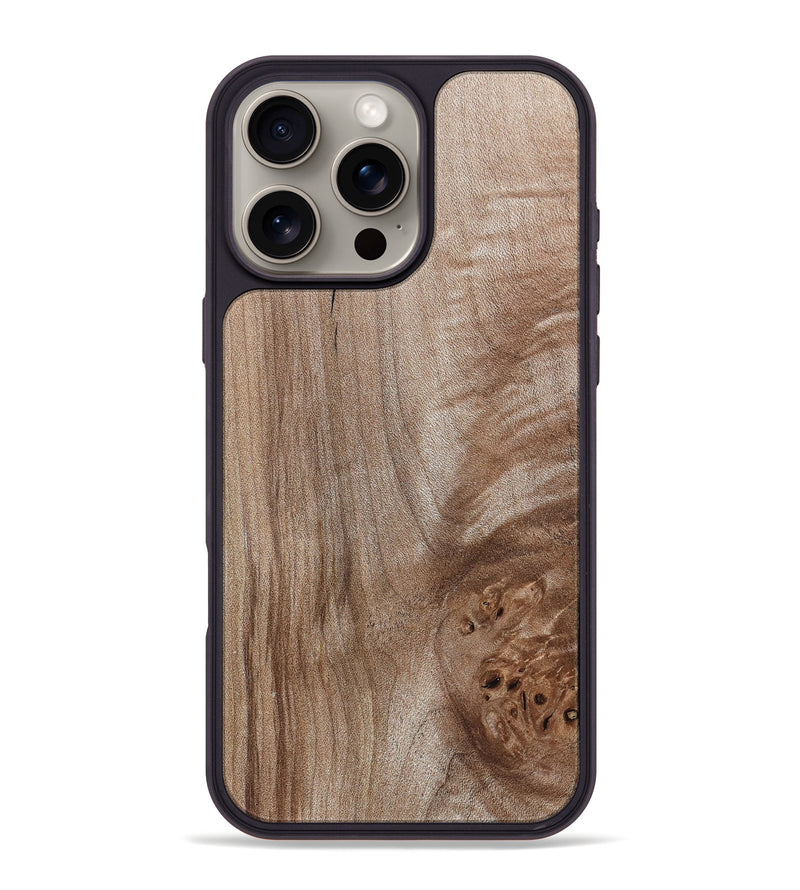 iPhone 16 Pro Max Wood Phone Case - Duke (Wood Burl, 819888)