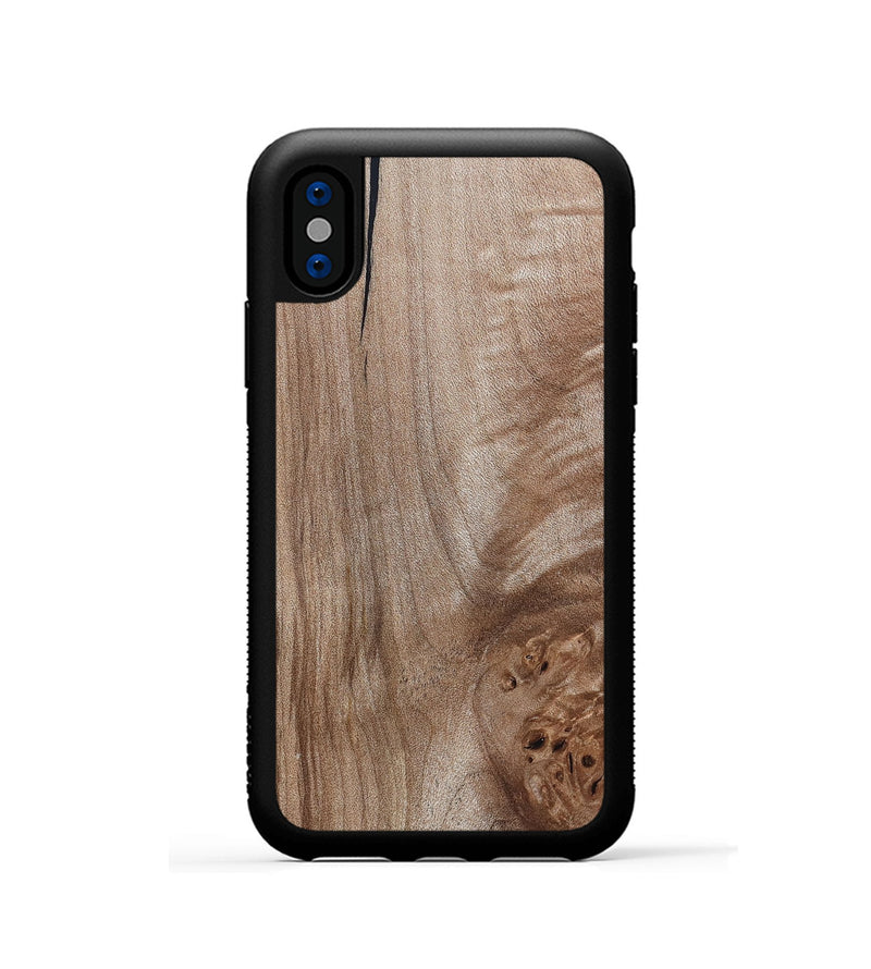 iPhone Xs Wood Phone Case - Duke (Wood Burl, 819888)