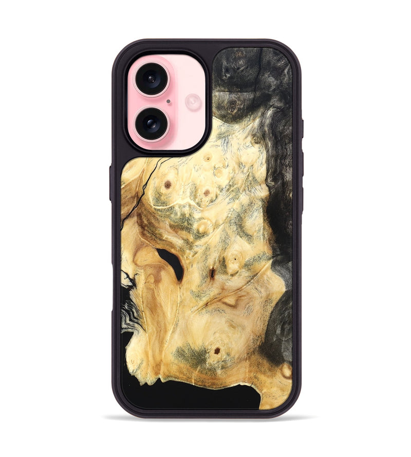 iPhone 16 Wood Phone Case - Leland (Wood Burl, 819889)