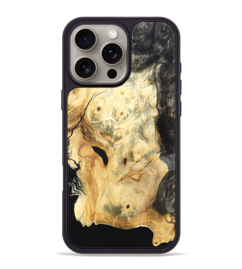 iPhone 16 Pro Max Wood Phone Case - Leland (Wood Burl, 819889)